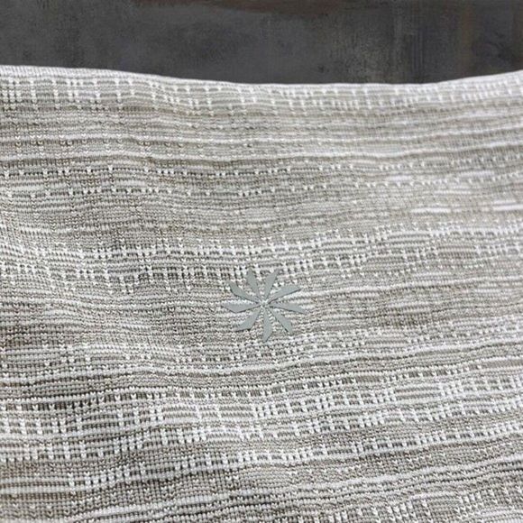 Athleta Women Ankle Skinny Legging Mid Rise Elastic Waist‎ Beige Size XS Pocket - Picture 5 of 9